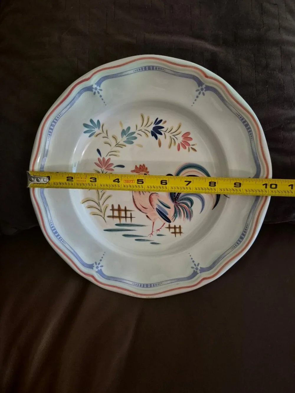 Longchamp Howard Kaplans French Country Store Rooster 10.25